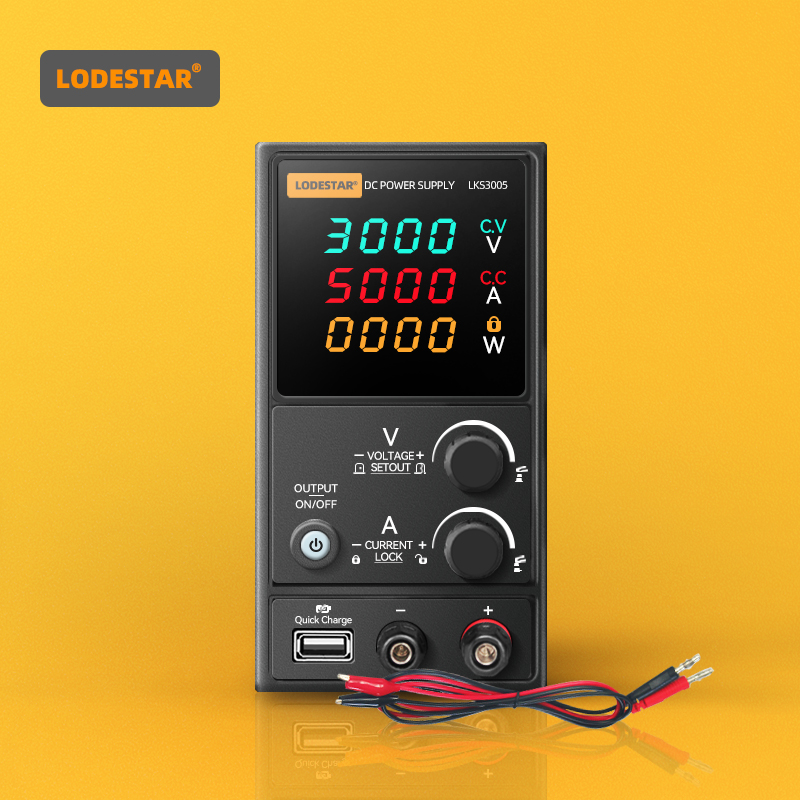 High Precision Dc Power Supply 30V 10A - مزود طاقة منظم تيار مستمر LODESTAR