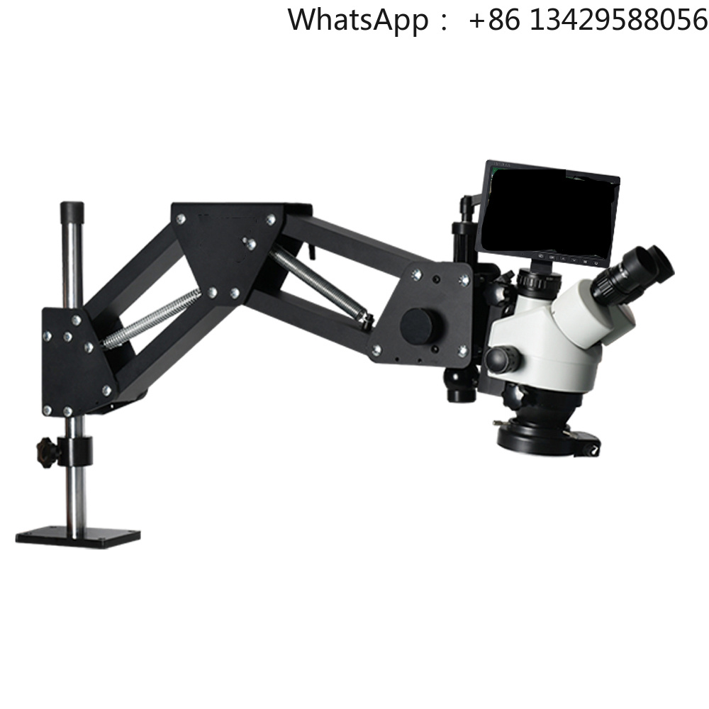 Trinocular Stereo Microscope 7X-45X - مجهر ستيريو ثلاثي العدسات بقياس تكبير