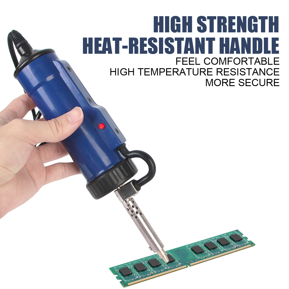 Desoldering Pump Electric Vacuum Station - مضخة إزالة أوتوماتيكية مع 3 فوهات