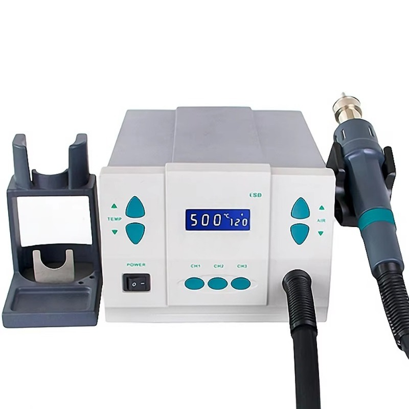 Hot Air Rework Station 861Dw - 861DW، مسدس حراري أصلي بقوة 1000
