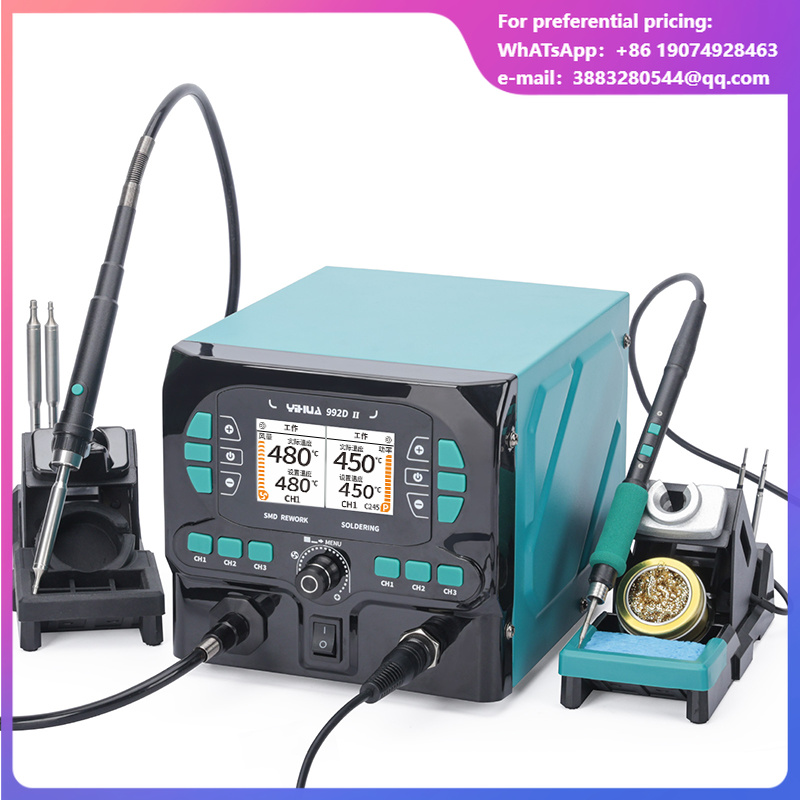 C210 Precision Soldering Station - محطة إعادة العمل YIHUA 992D-II 2