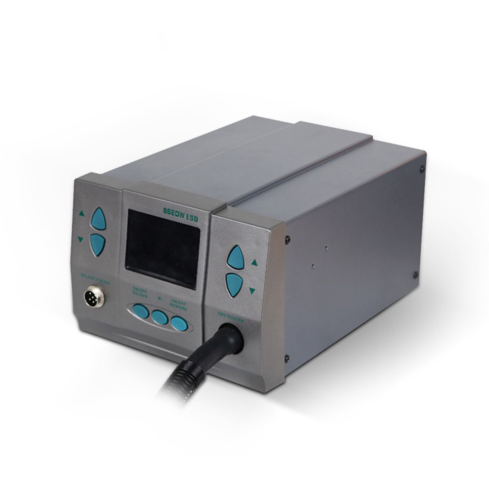 Hot Air Rework Station 861Dw - محطات لحام 1000 واط/1300 واط 862DW،