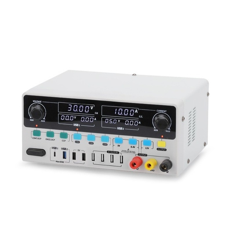مصدر طاقة خطي عالي الدقة بتيار - مراجعة High Precision Dc Power Supply 30V 10A وسعره