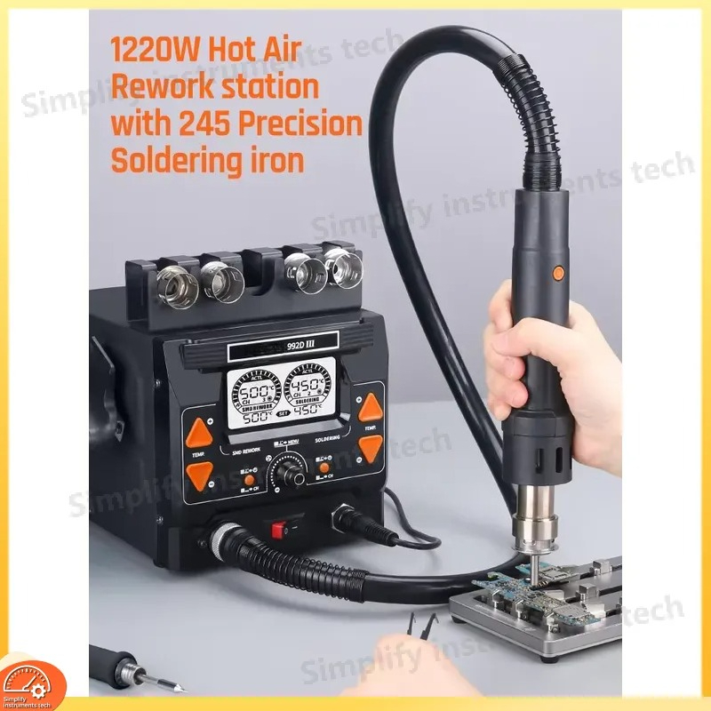 محطة لحام سيلفرفلو 992D III بق - مراجعة C210 Precision Soldering Station وسعره