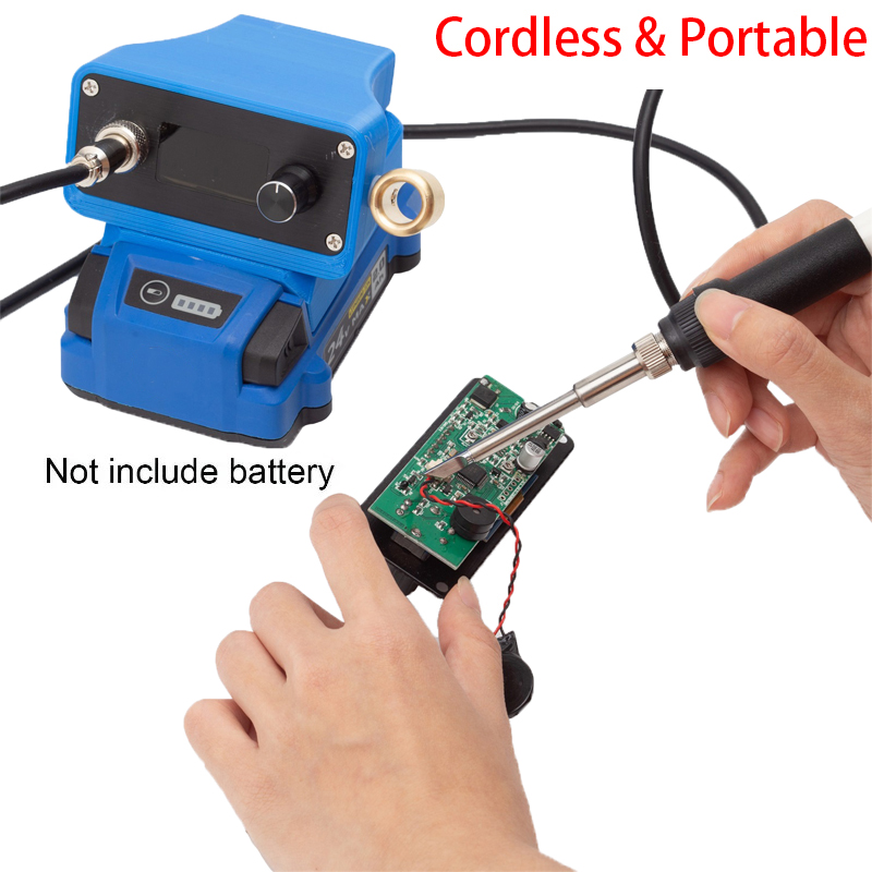 محطة لحام T12 مع مكواة لحام ST - مراجعة T12 Soldering Station Oled وسعره
