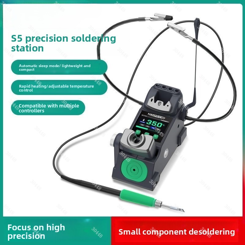 S5 المحمولة الدقة محطة لحام عد - مراجعة C210 Precision Soldering Station وسعره