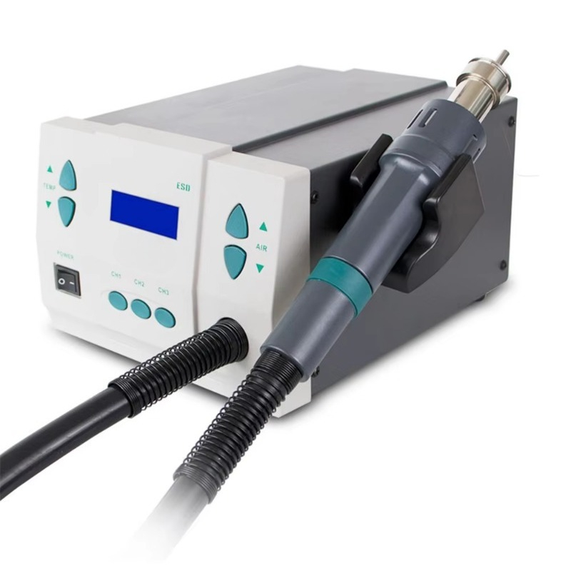 861DW، مسدس حراري أصلي بقوة 10 - مراجعة Hot Air Rework Station 861Dw وسعره