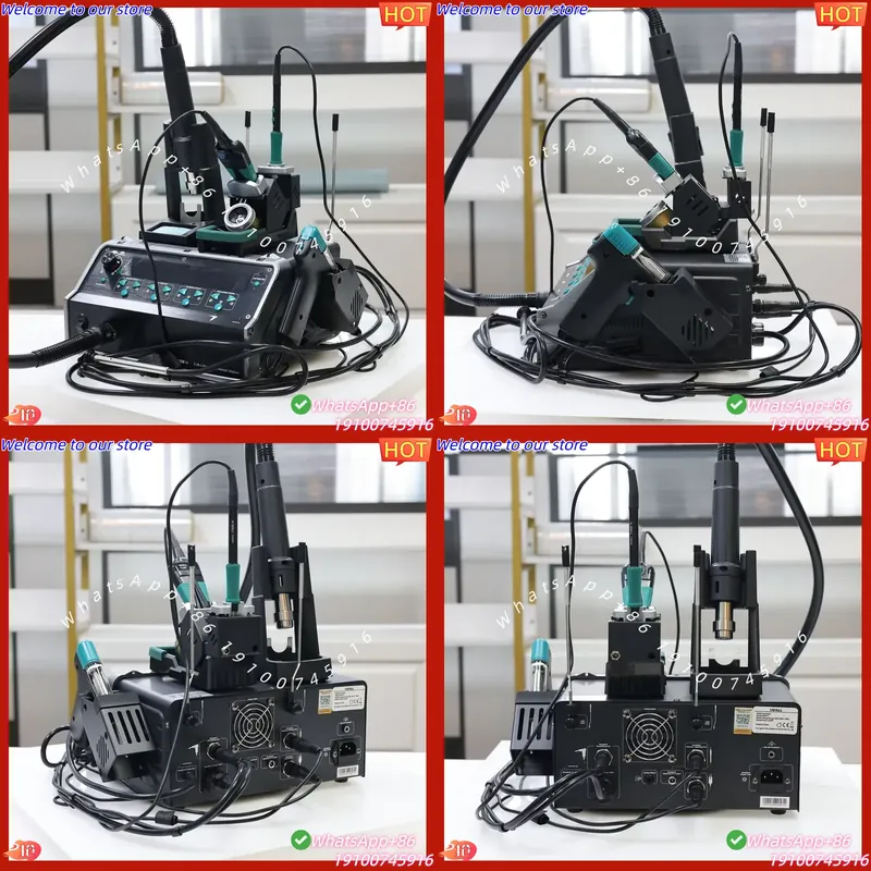 محطة لحام YIHUA-948D IV 5 في 1 - مراجعة Desoldering Pump Electric Vacuum Station وسعره