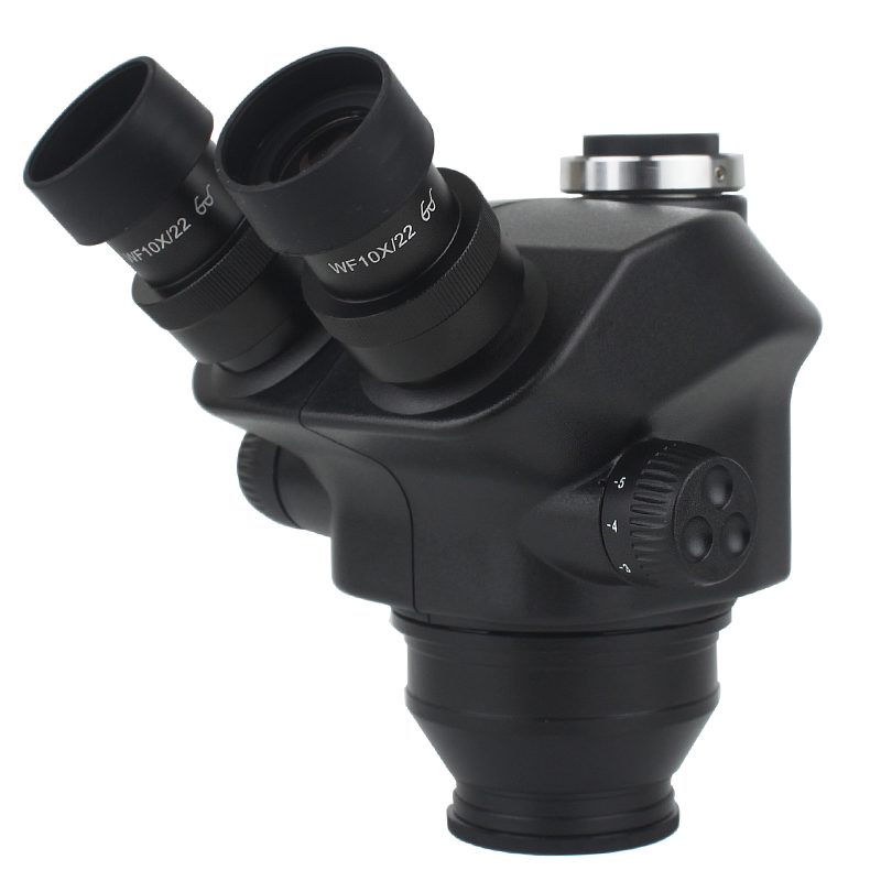 مجهر ستيريو ثلاثي العينية قابل - مراجعة Simul-Focal Industrial Microscope 4K Hdmi وسعره